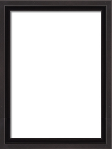 Black metal frame